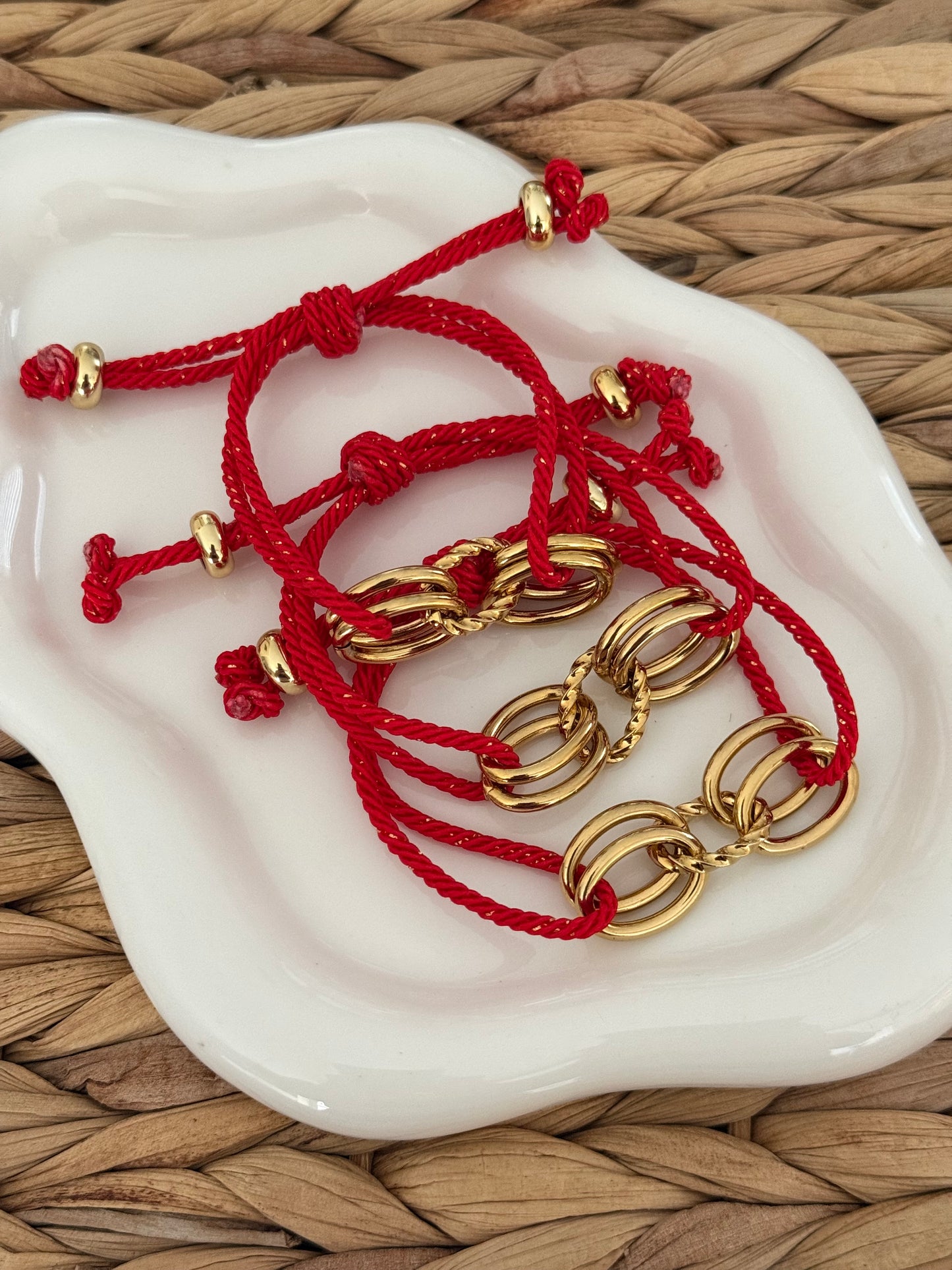Tiffa red bracelet