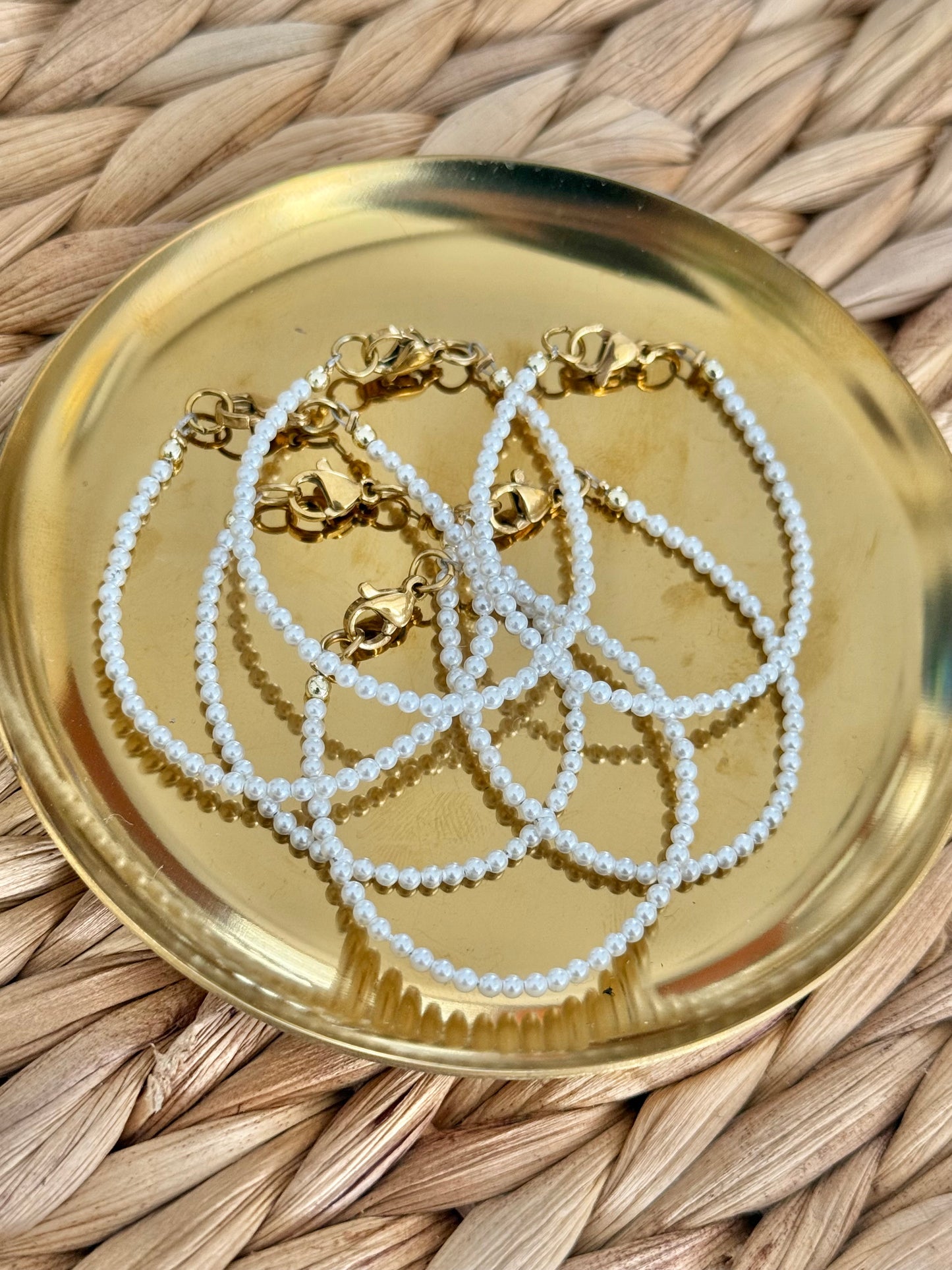 Baby pearl bracelets