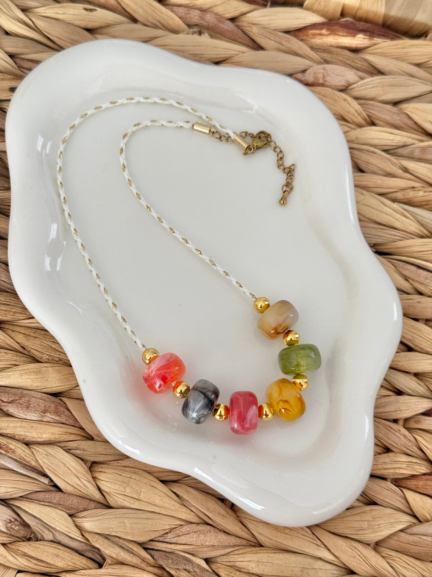 Colorfully autumn necklace