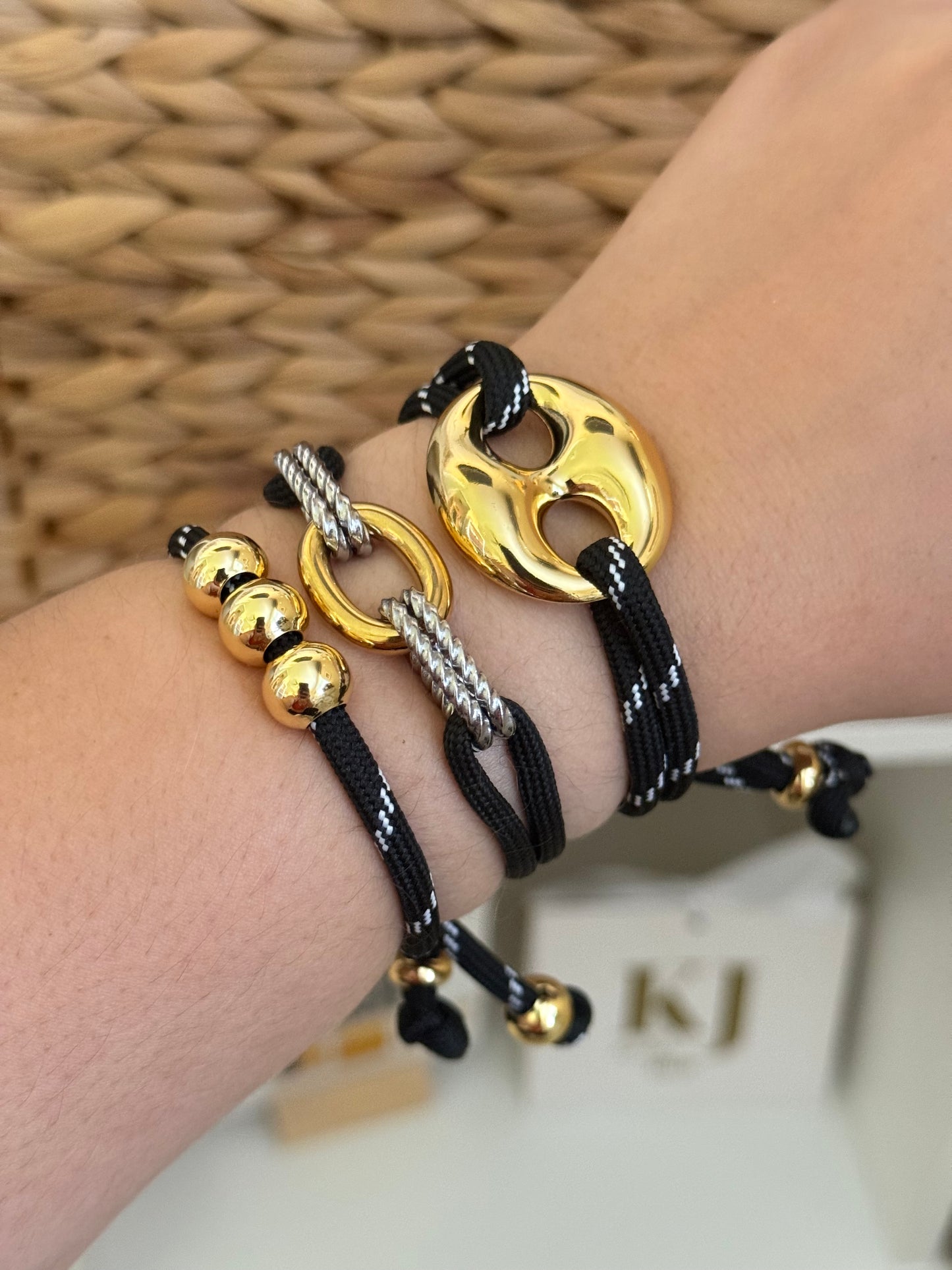 Tiffa black bracelet