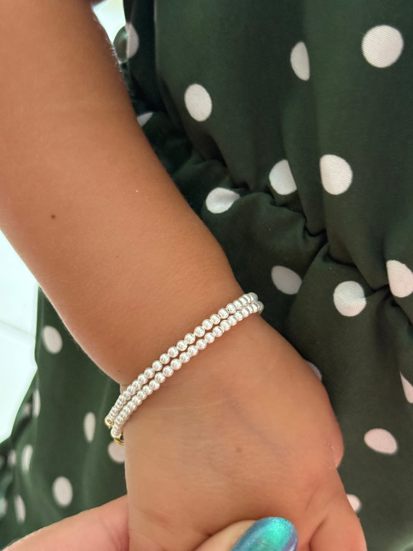 Baby pearl bracelets