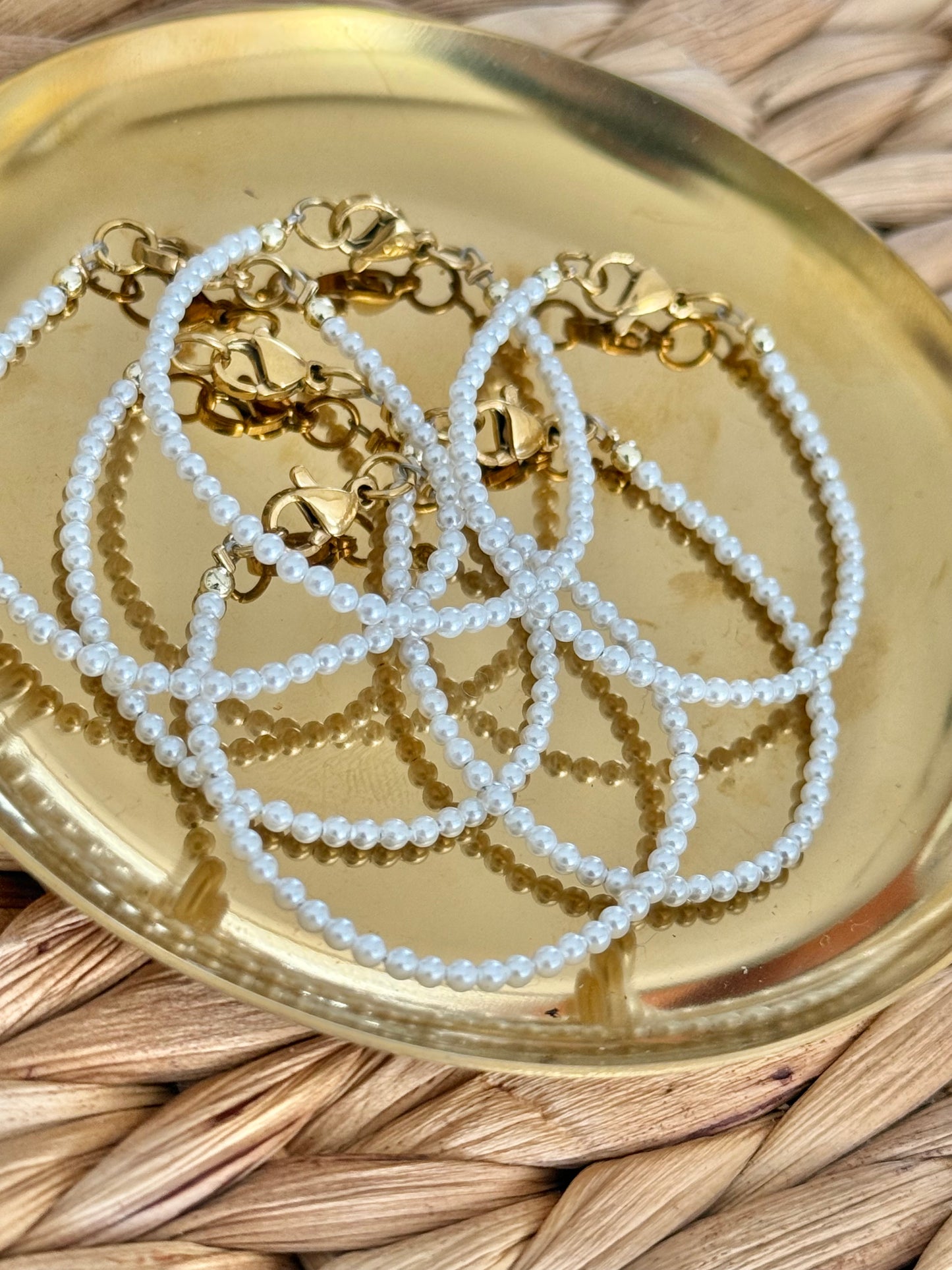 Baby pearl bracelets