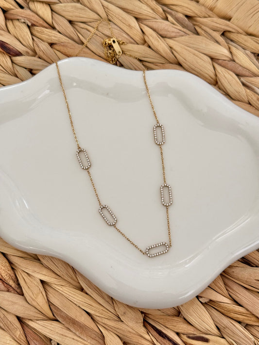 Rectangles luxe necklace