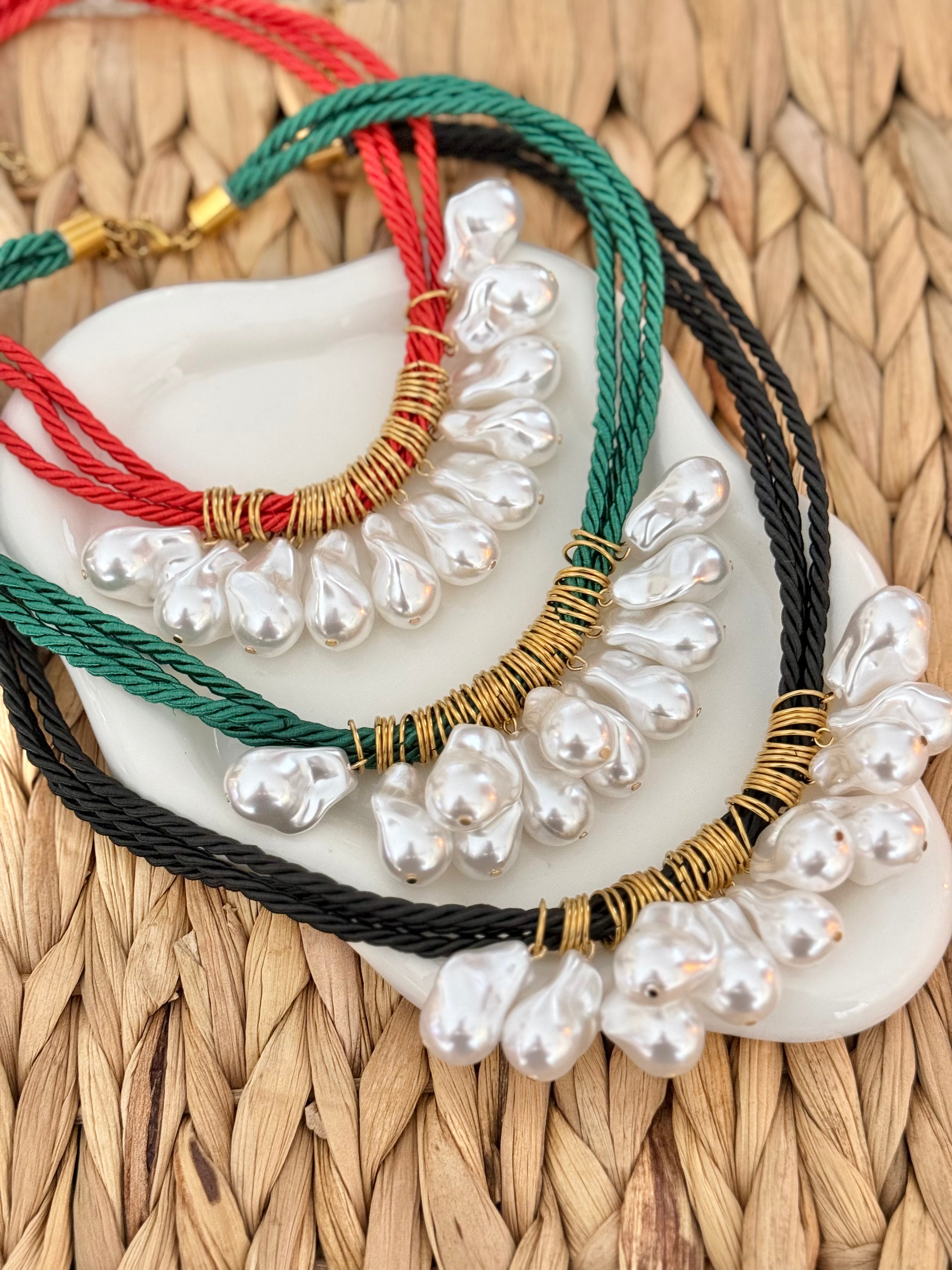 Thread pearls