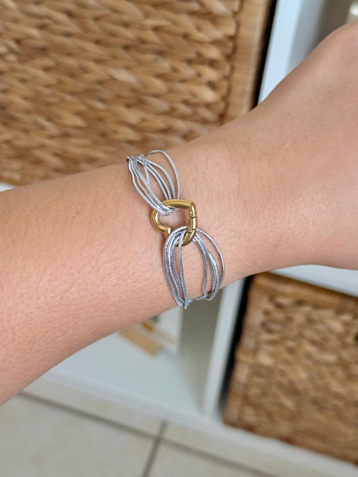 Glitter elastic bracelets 1.0