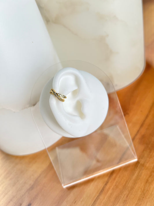 Line x ear cuff