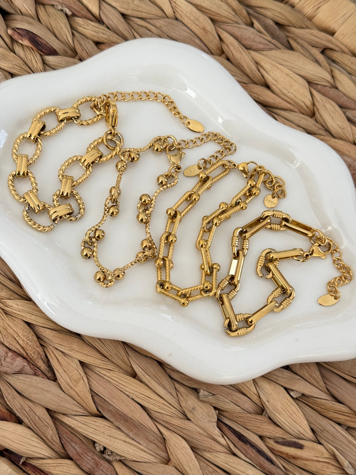 Titan gold bracelet