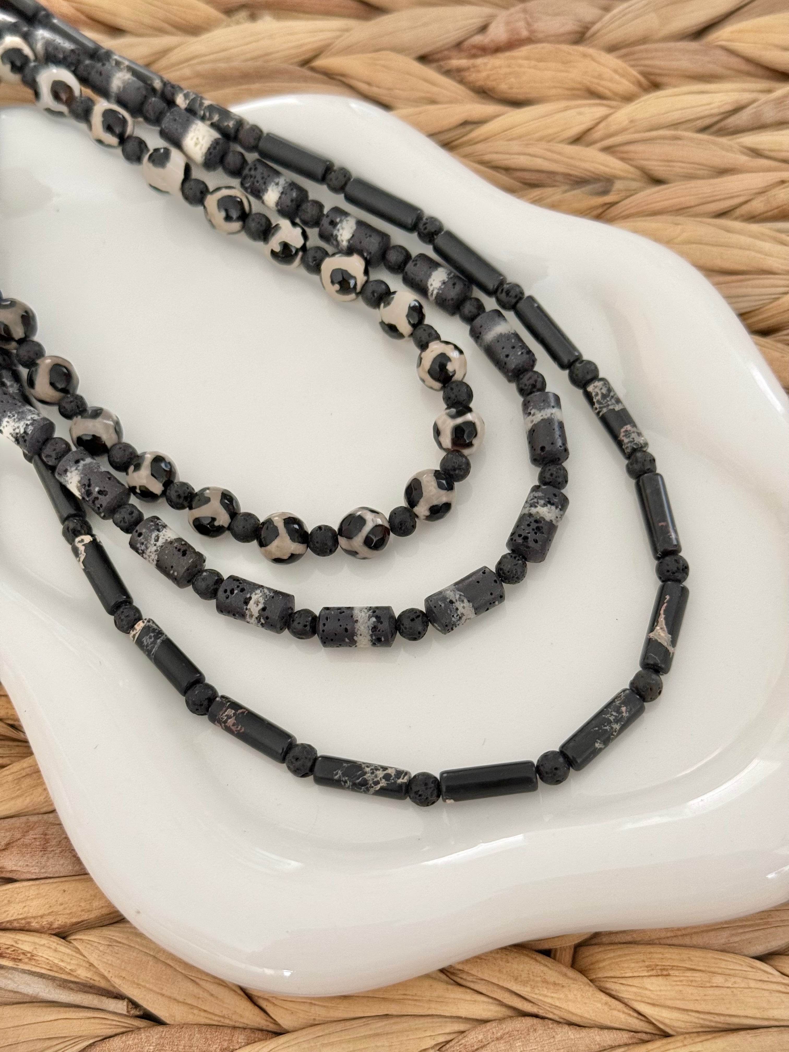 Volcanic necklace