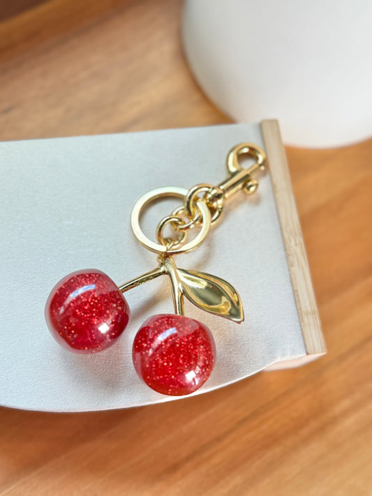 Cherry key ring