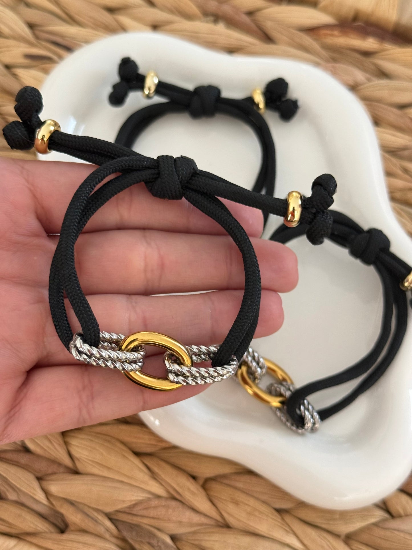 Tiffa black bracelet