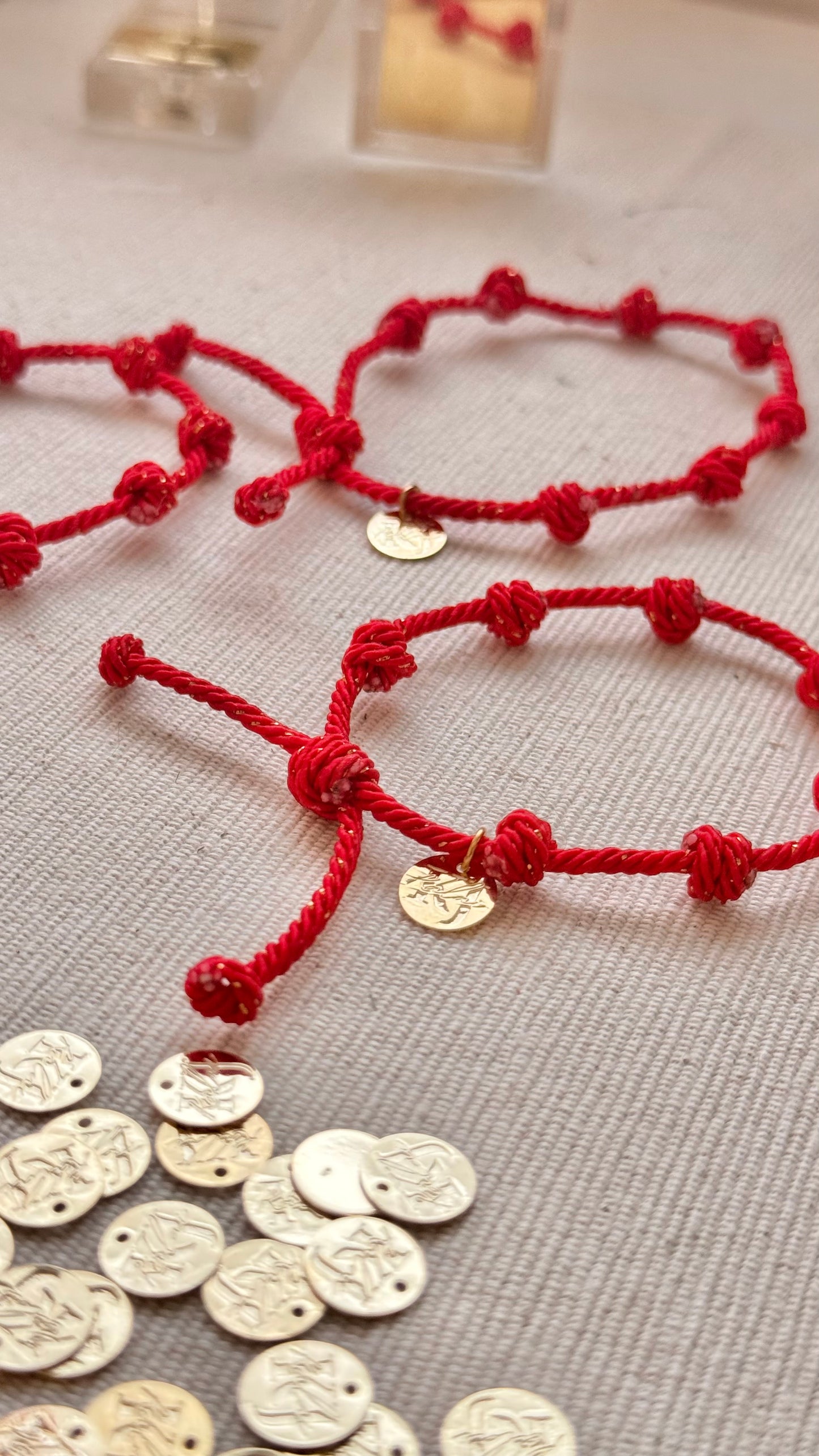 Pulsera 7 nudos
