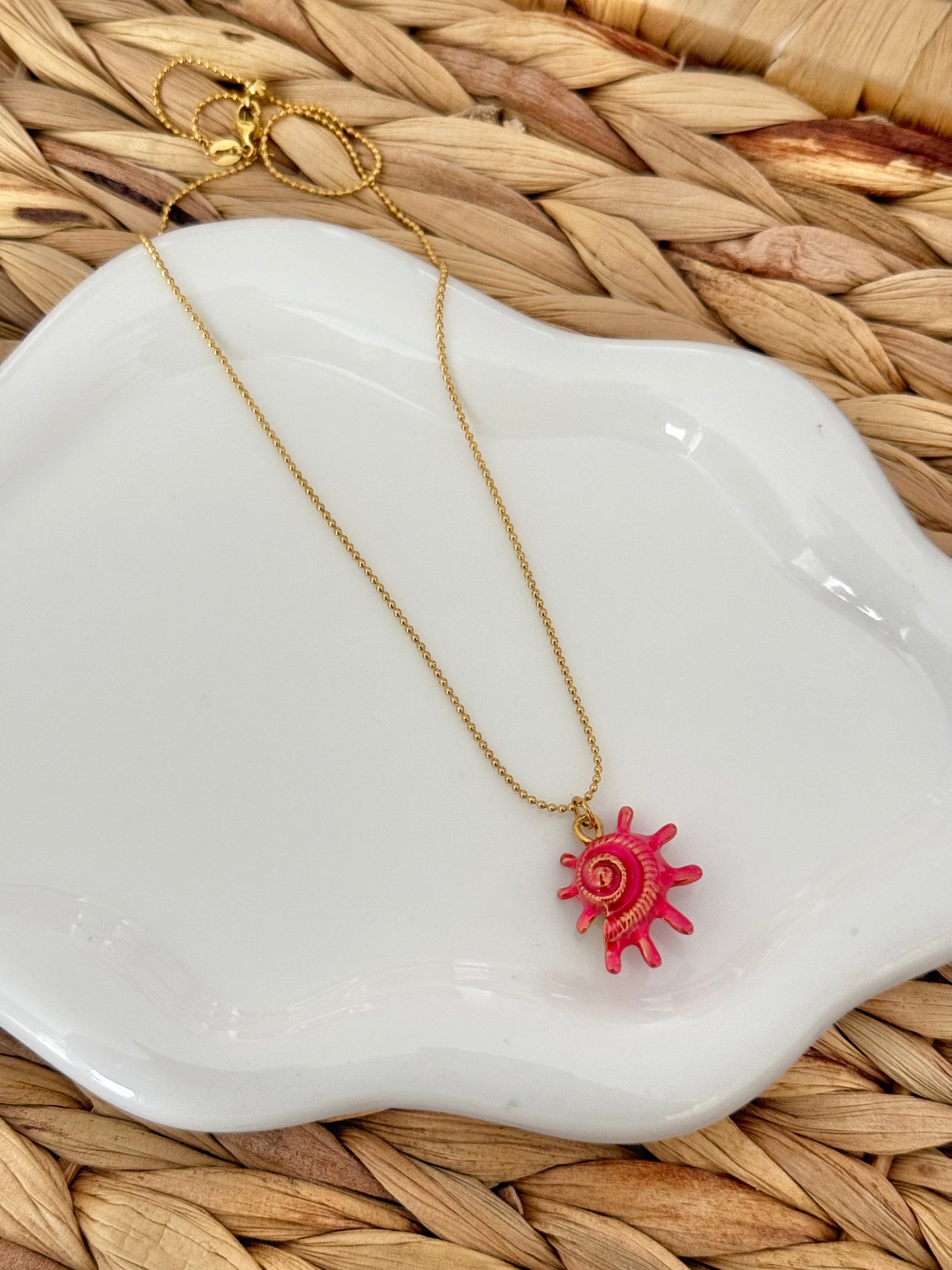 Seashell necklace