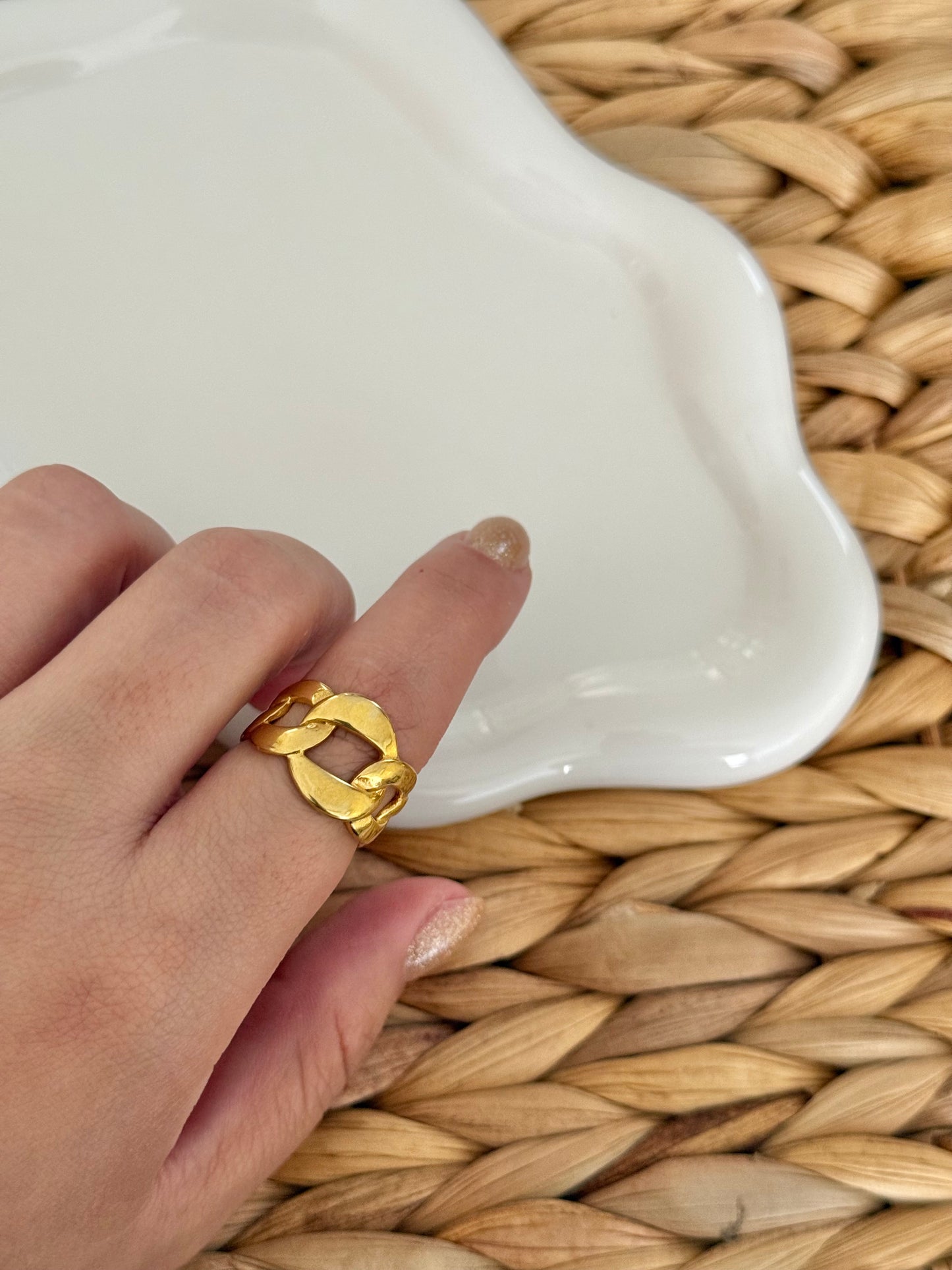 Cuban big ring