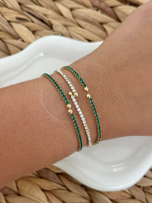 3 pack zirconia bracelet