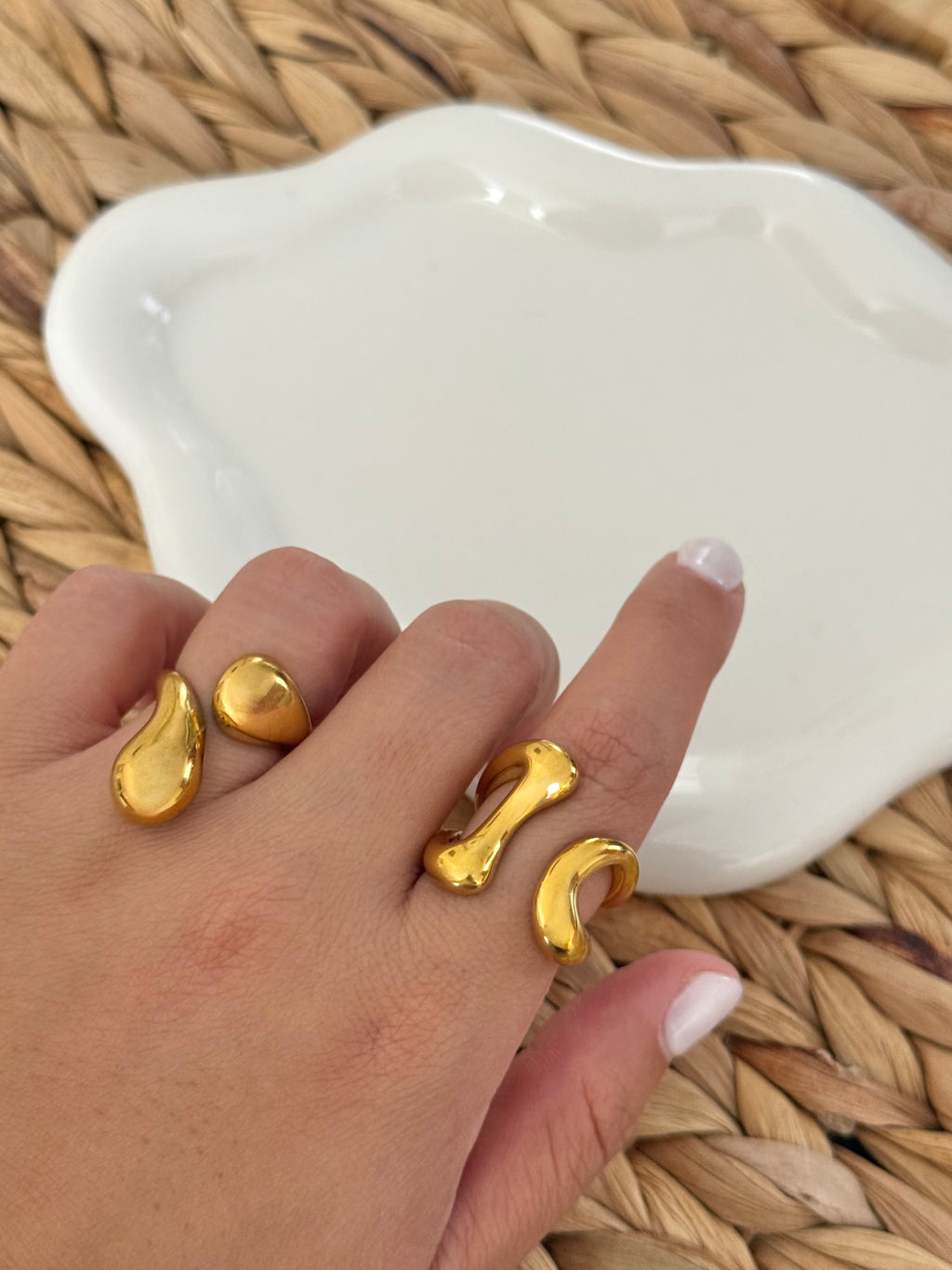 Double drop ring