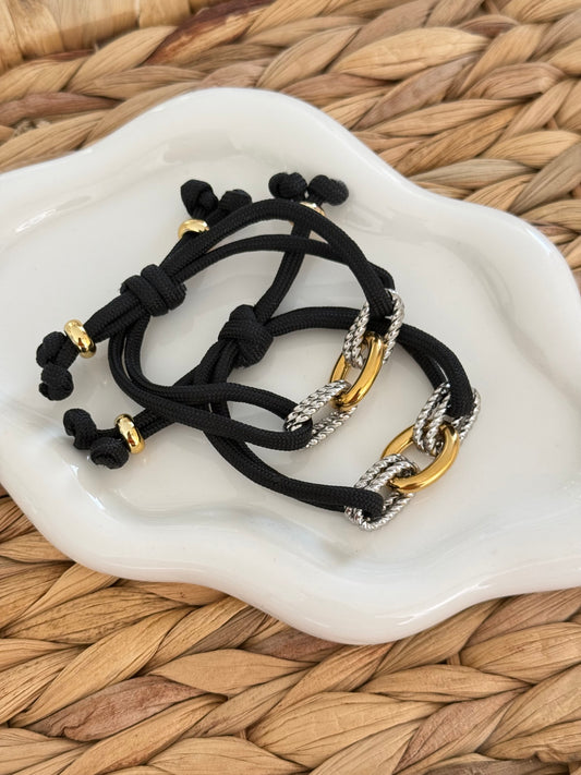 Tiffa black bracelet