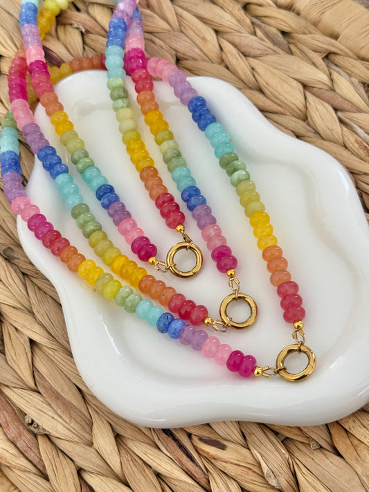 Rainbow necklace