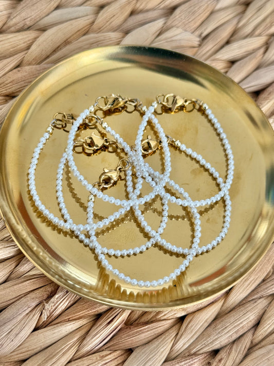 Baby pearl bracelets