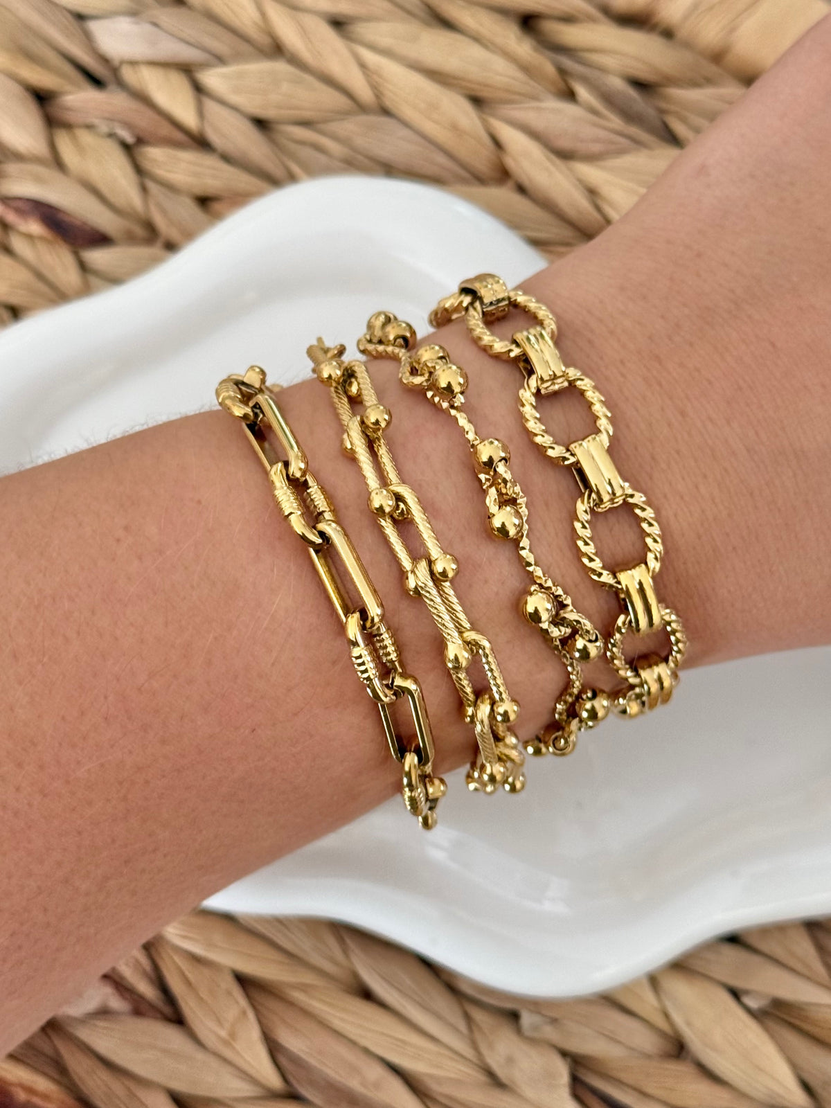 Titan gold bracelet