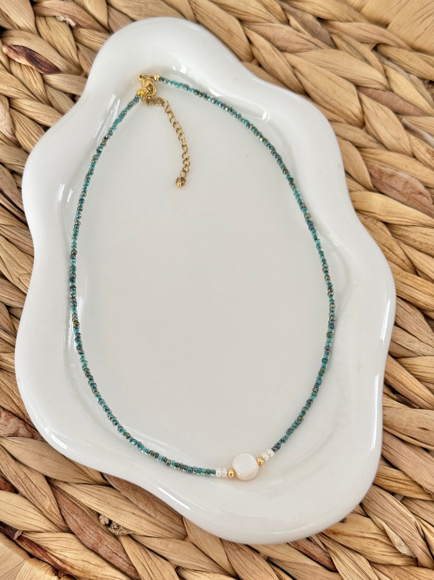 Seed beads necklaces