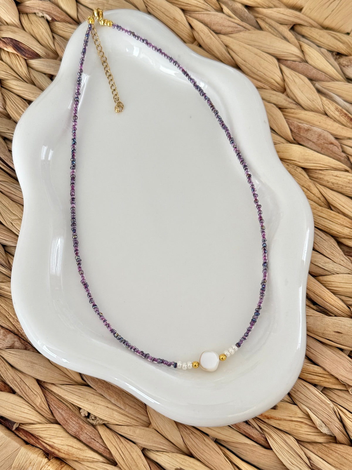 Seed beads necklaces