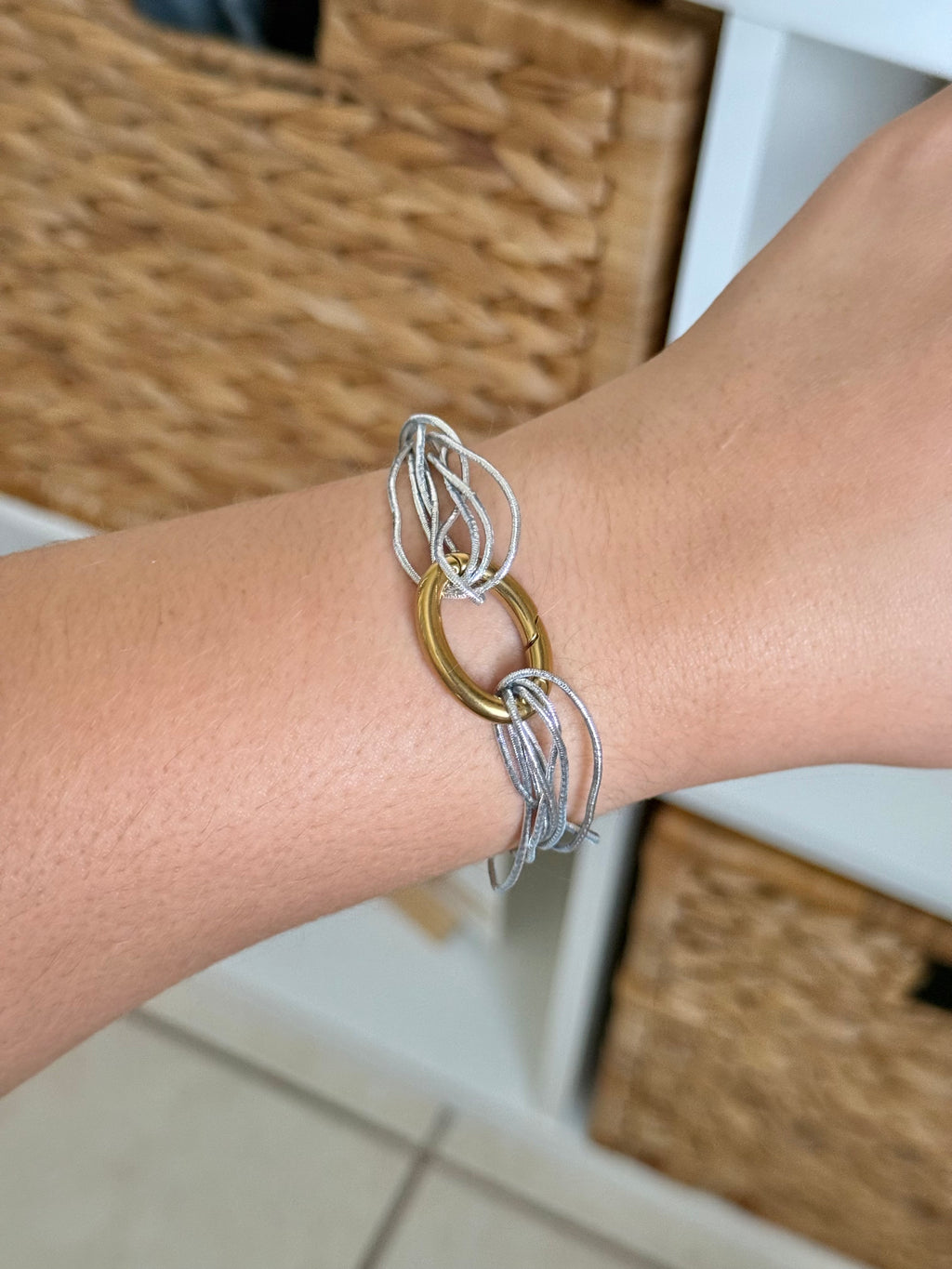 Glitter elastic bracelets 1.0