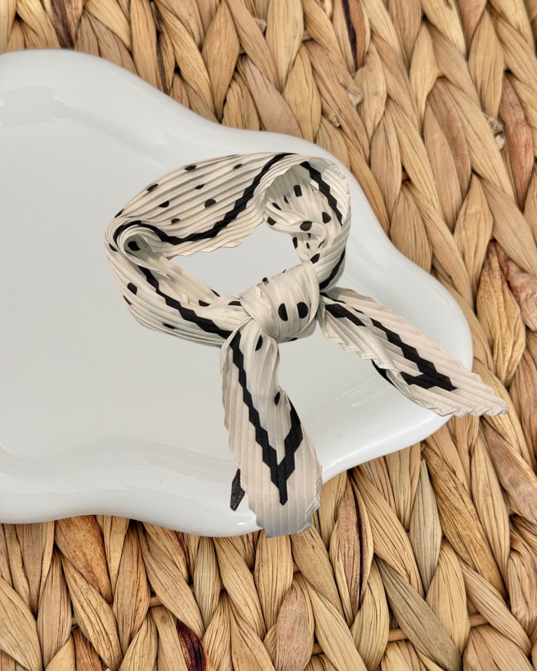 Polka dots handkerchief