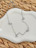 Mamá silver necklace