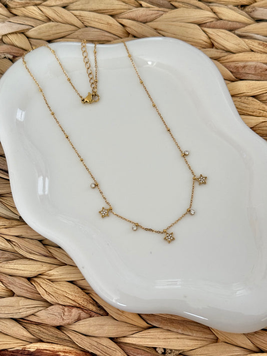 Star spark necklace