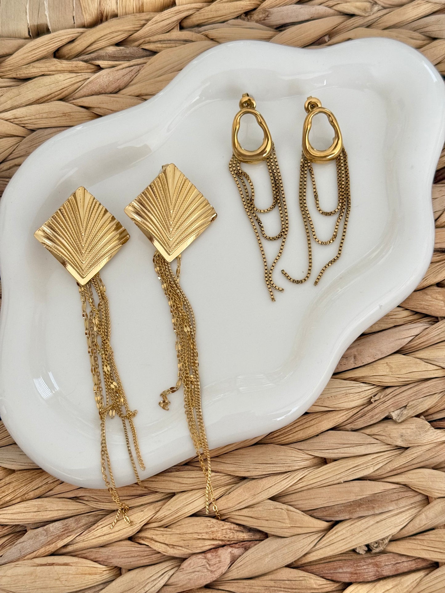Spark stud earrings