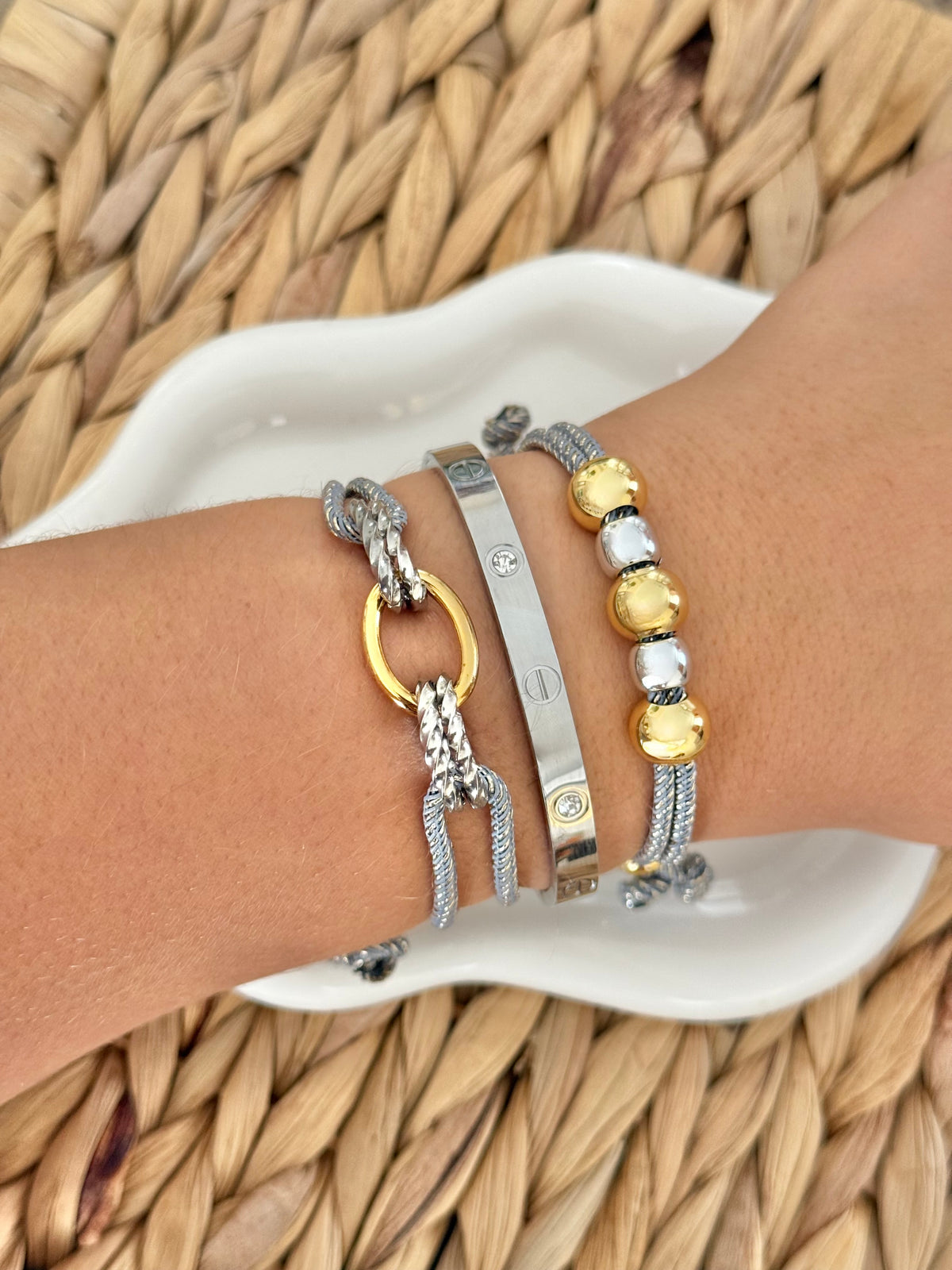 Aliana silver bracelet