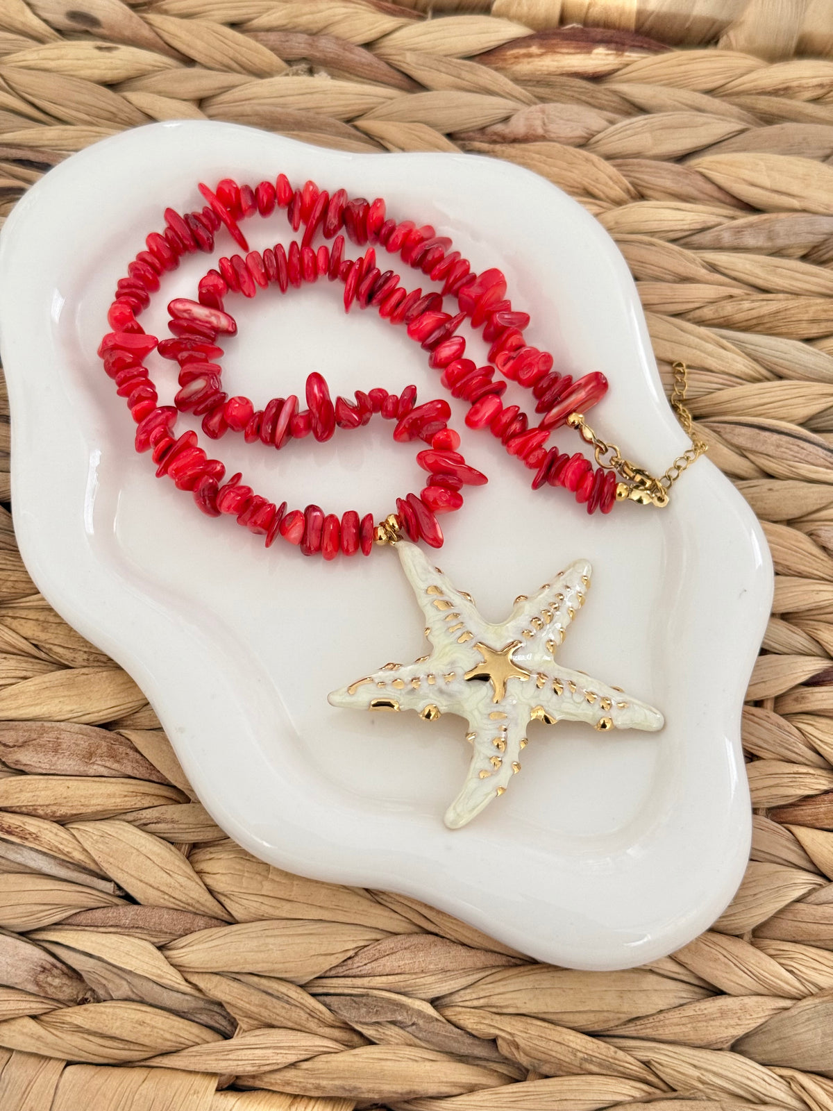 Starfish caracol red