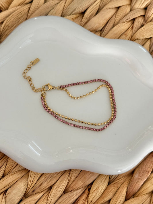 Pink bracelet