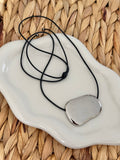 Bohemian silver necklace
