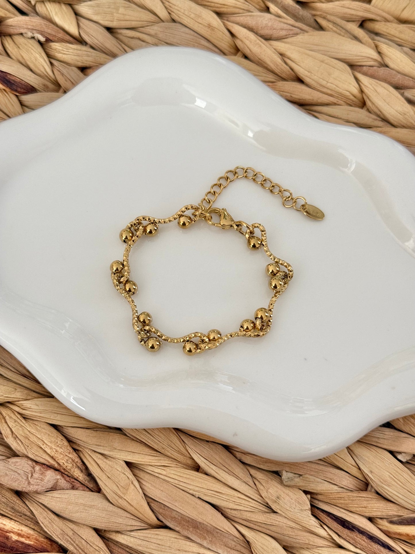 Twitch gold bracelet