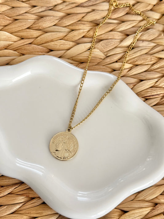 Coin necklace