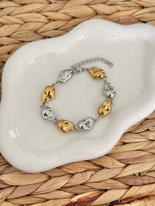 Rockies double tone bracelet