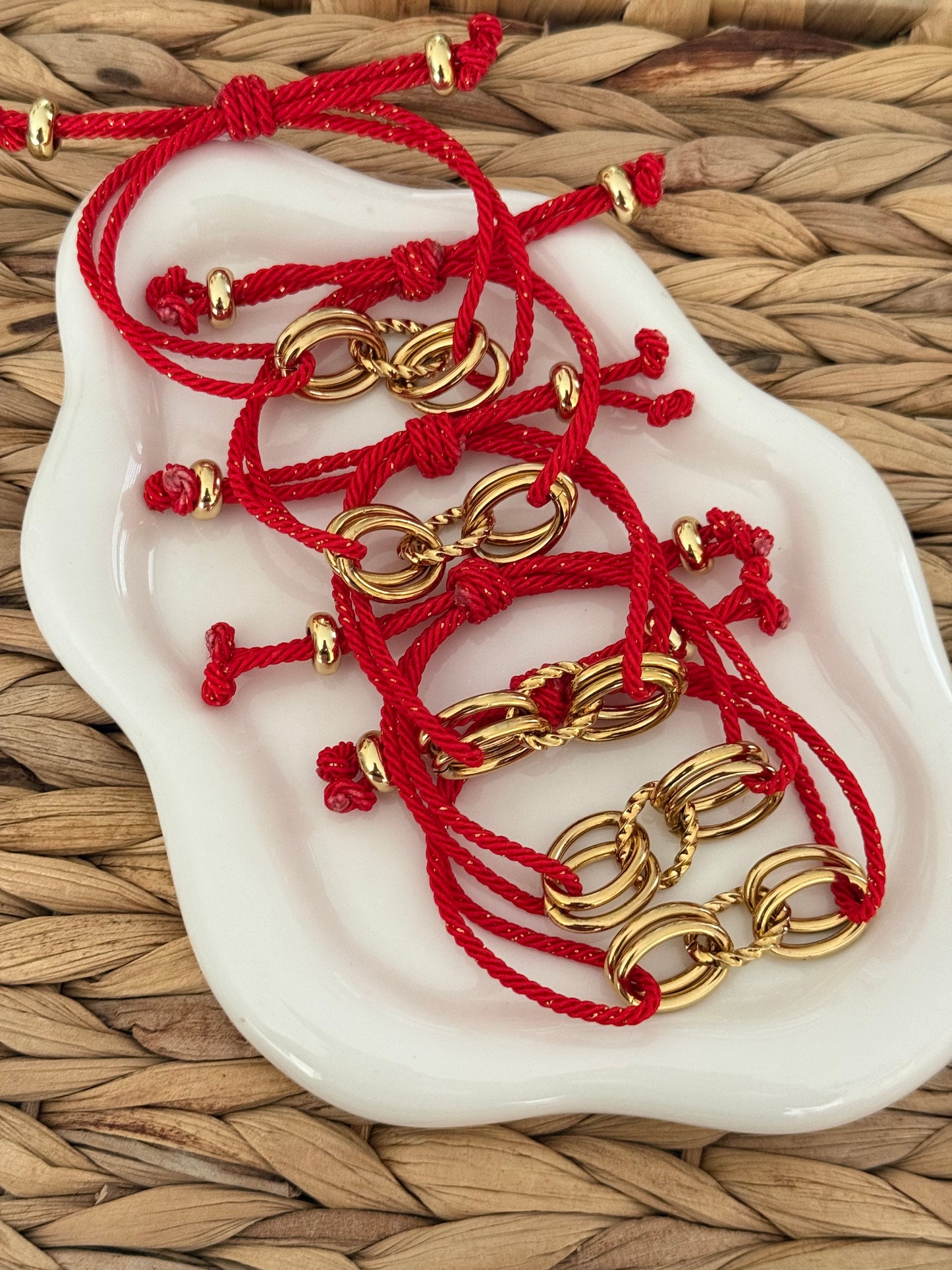 Tiffa red bracelet