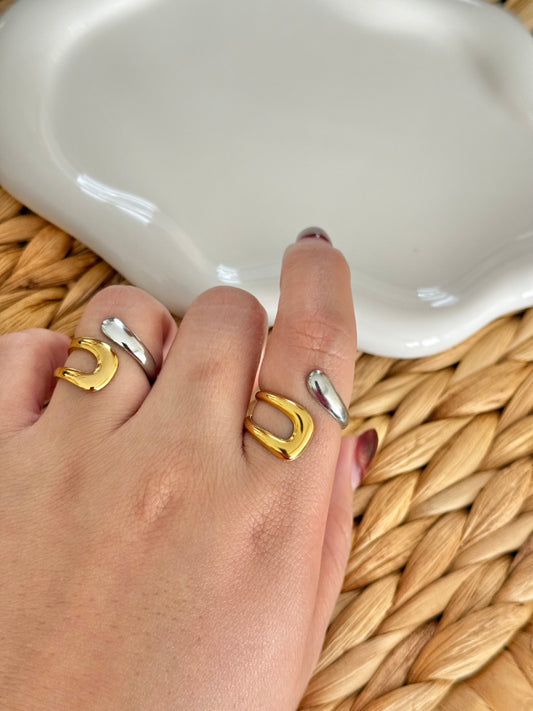 Line double tone ring