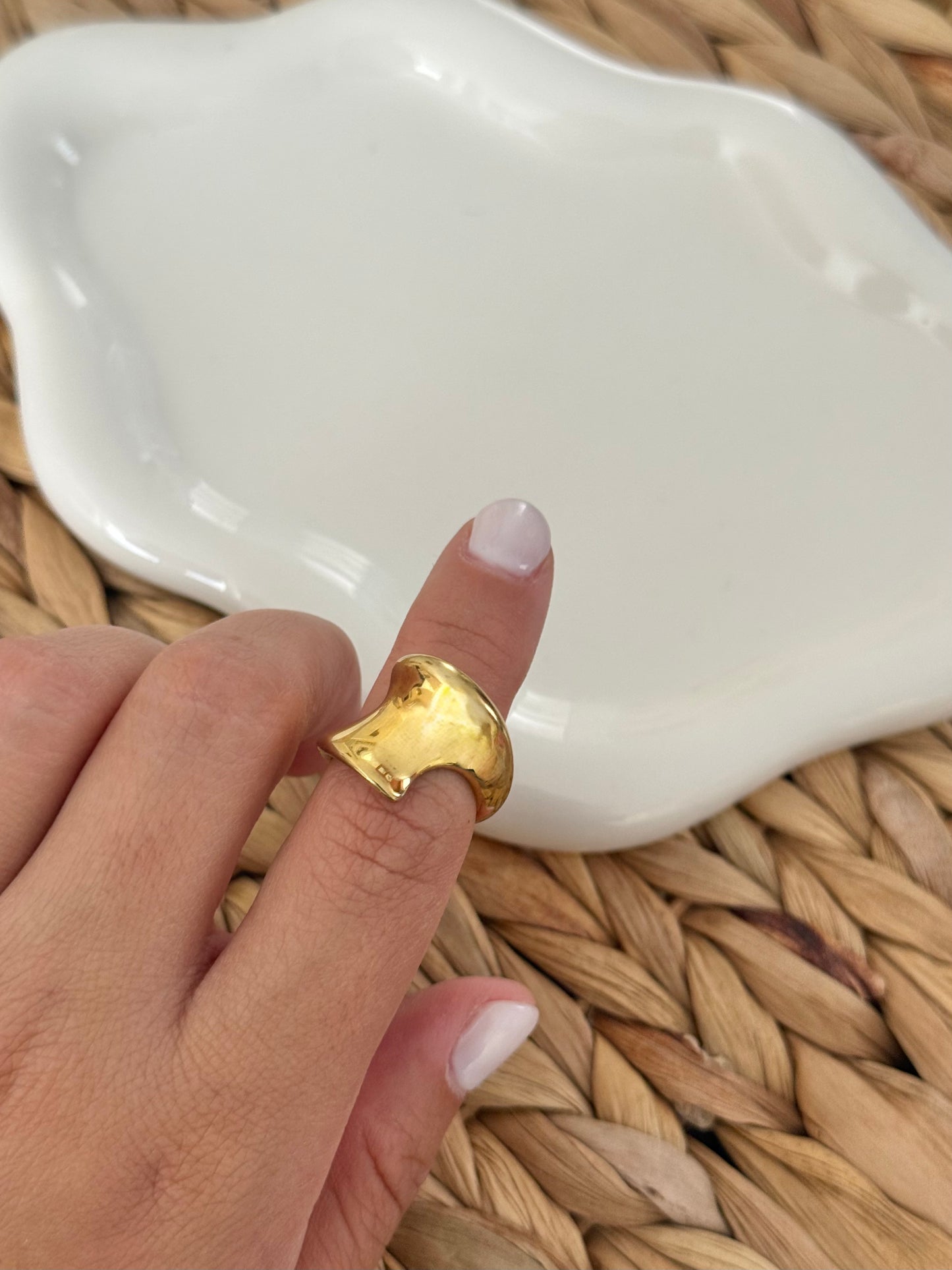 Goat gold special ring