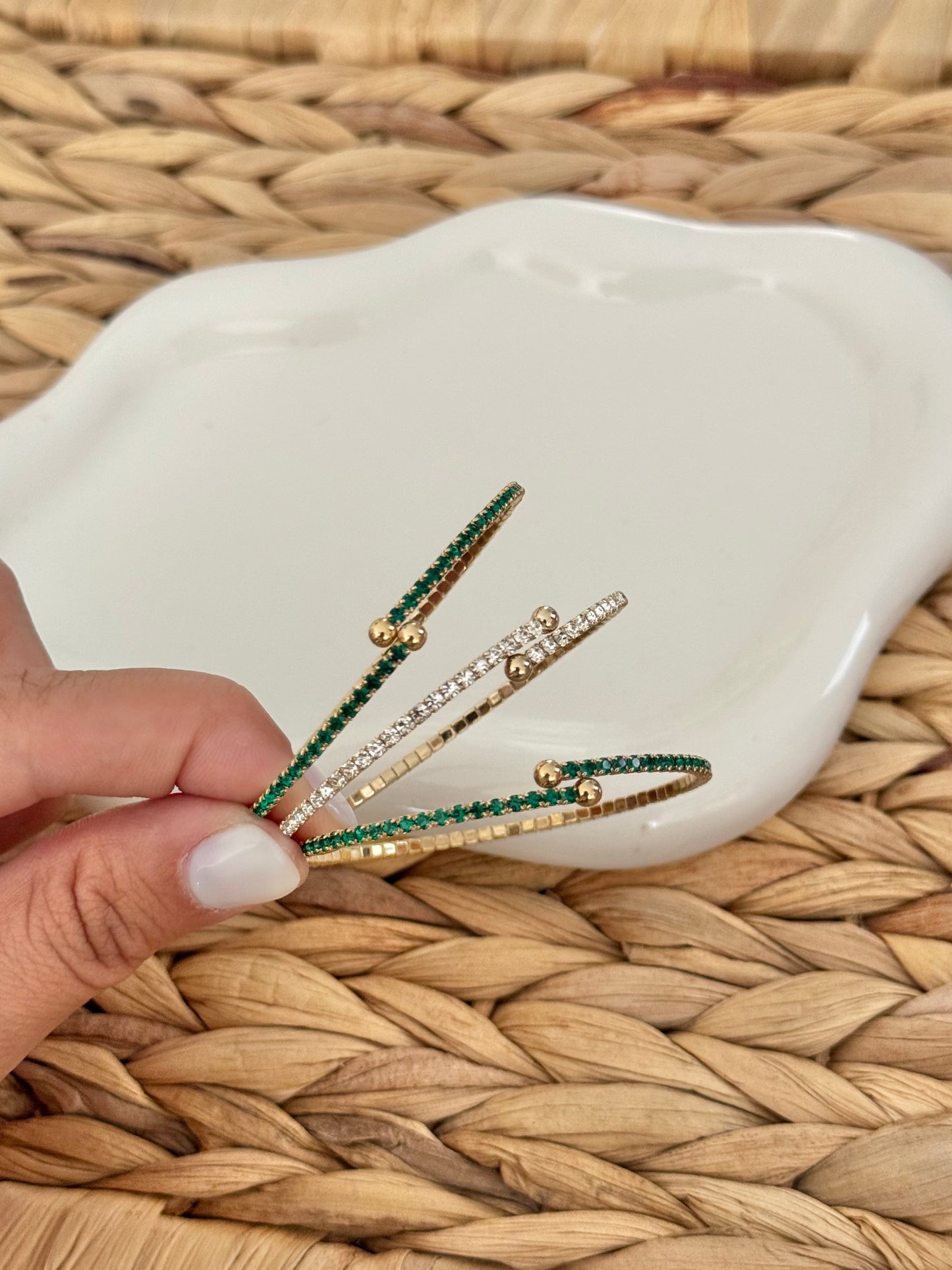 3 pack zirconia bracelet