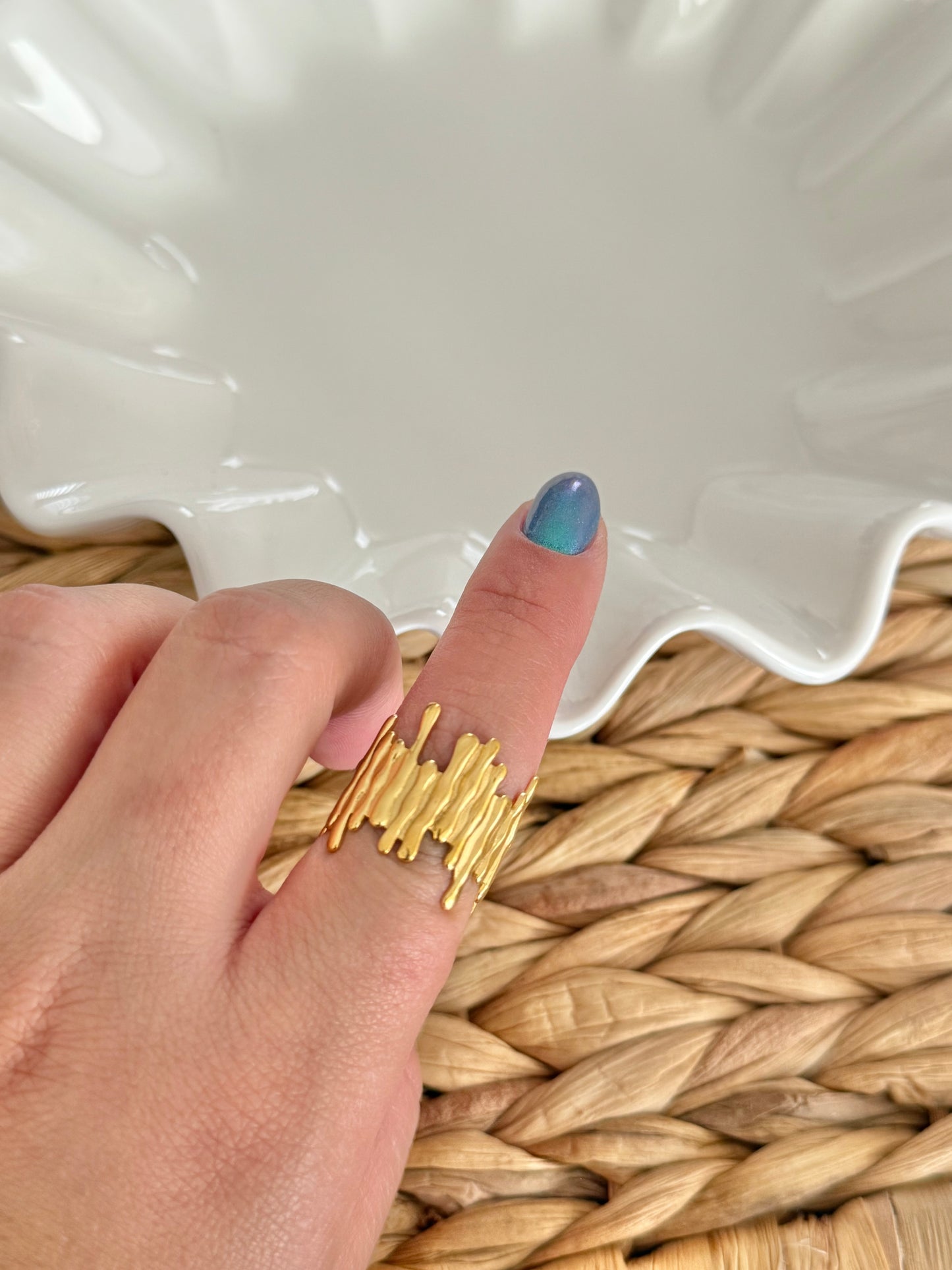 Paige gold ring