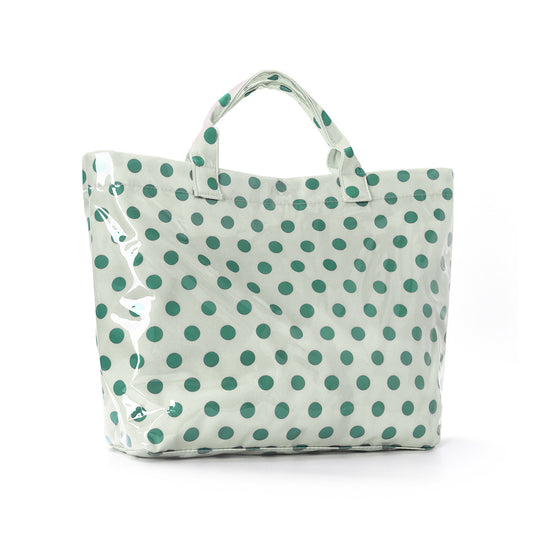Polka dots mint bag