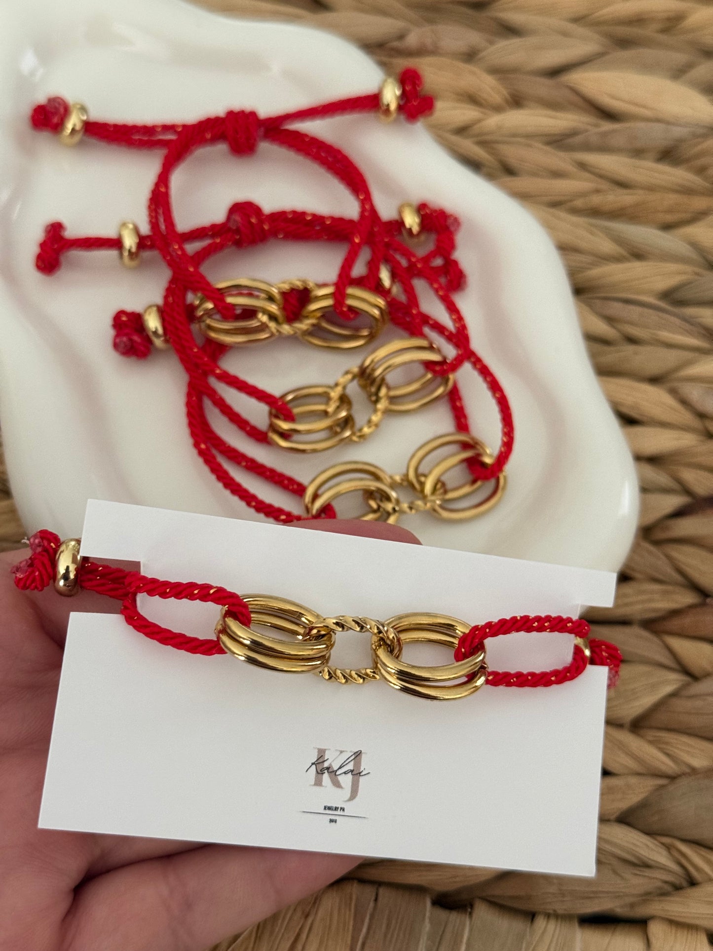 Tiffa red bracelet