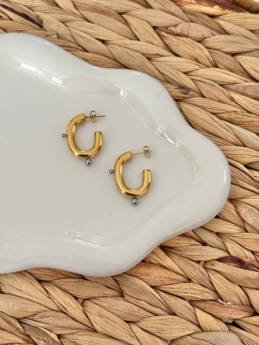 Dots luxe hoops