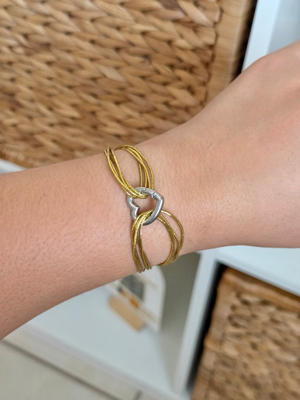 Glitter elastic bracelets 1.0