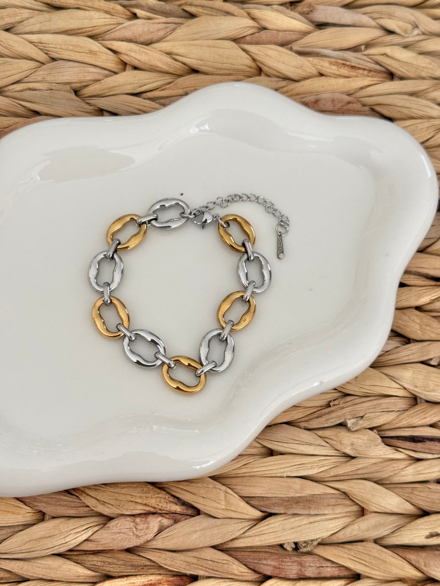 Linked bracelets