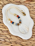 Nacar autumn necklace