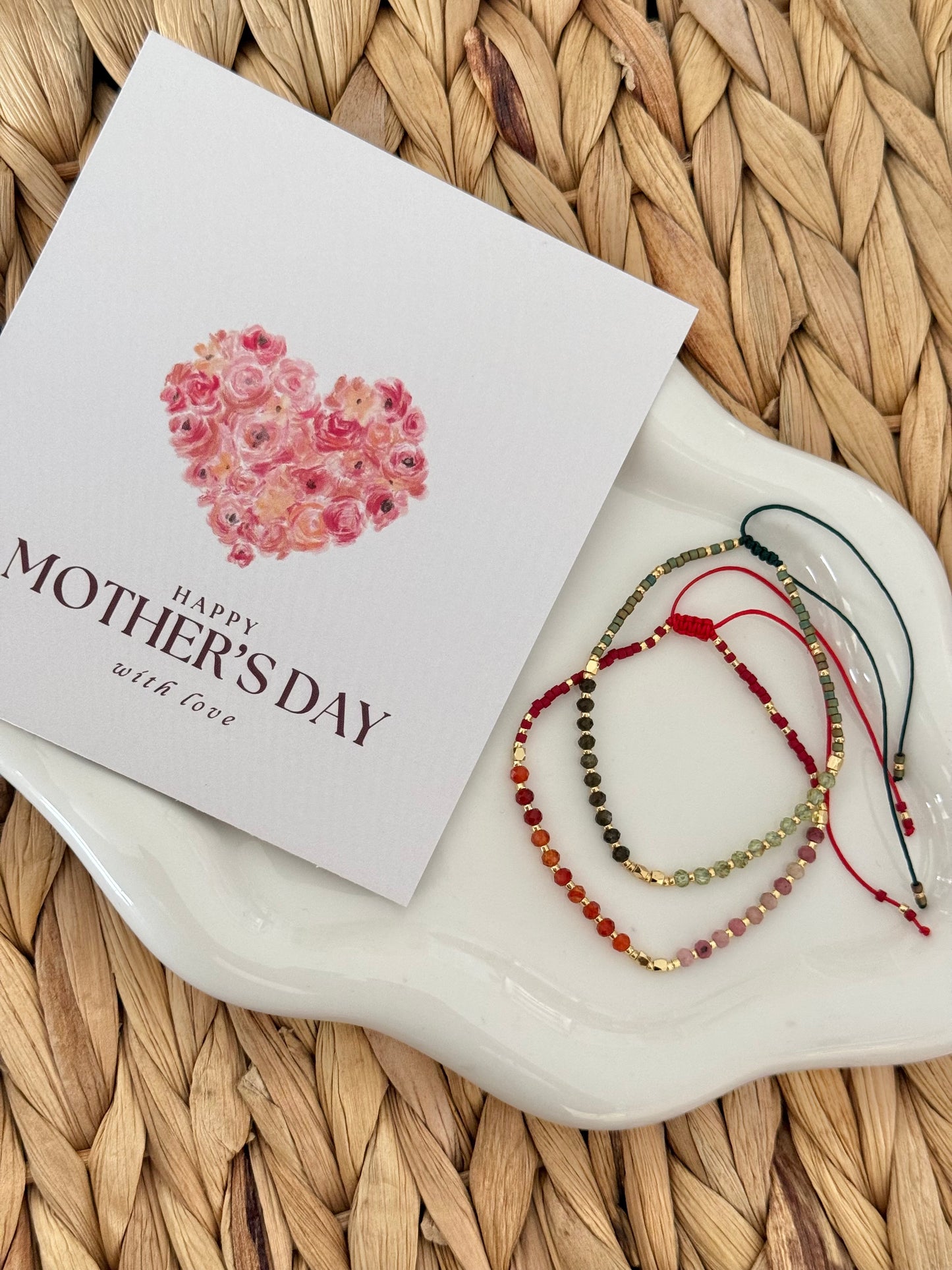 Semiprecious bracelets