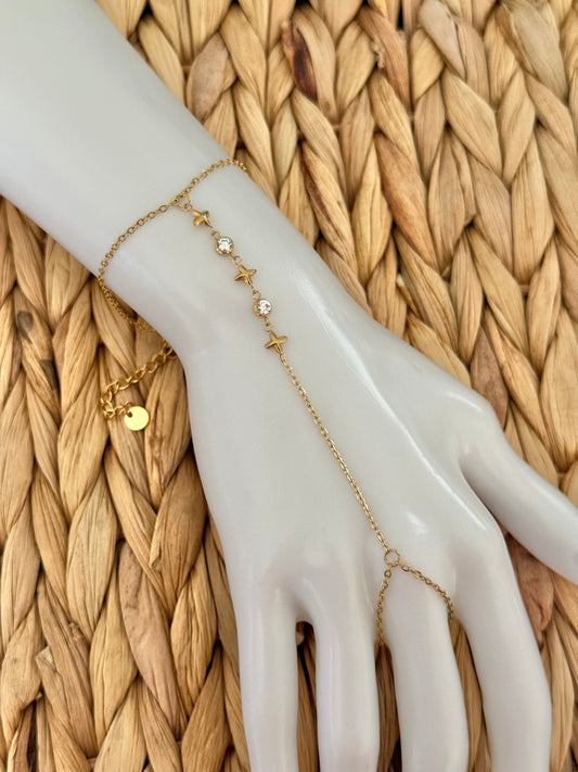 Sparkle hand chain